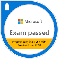 Exam 480: Programming in HTML 5 With JavaScript And CSS3